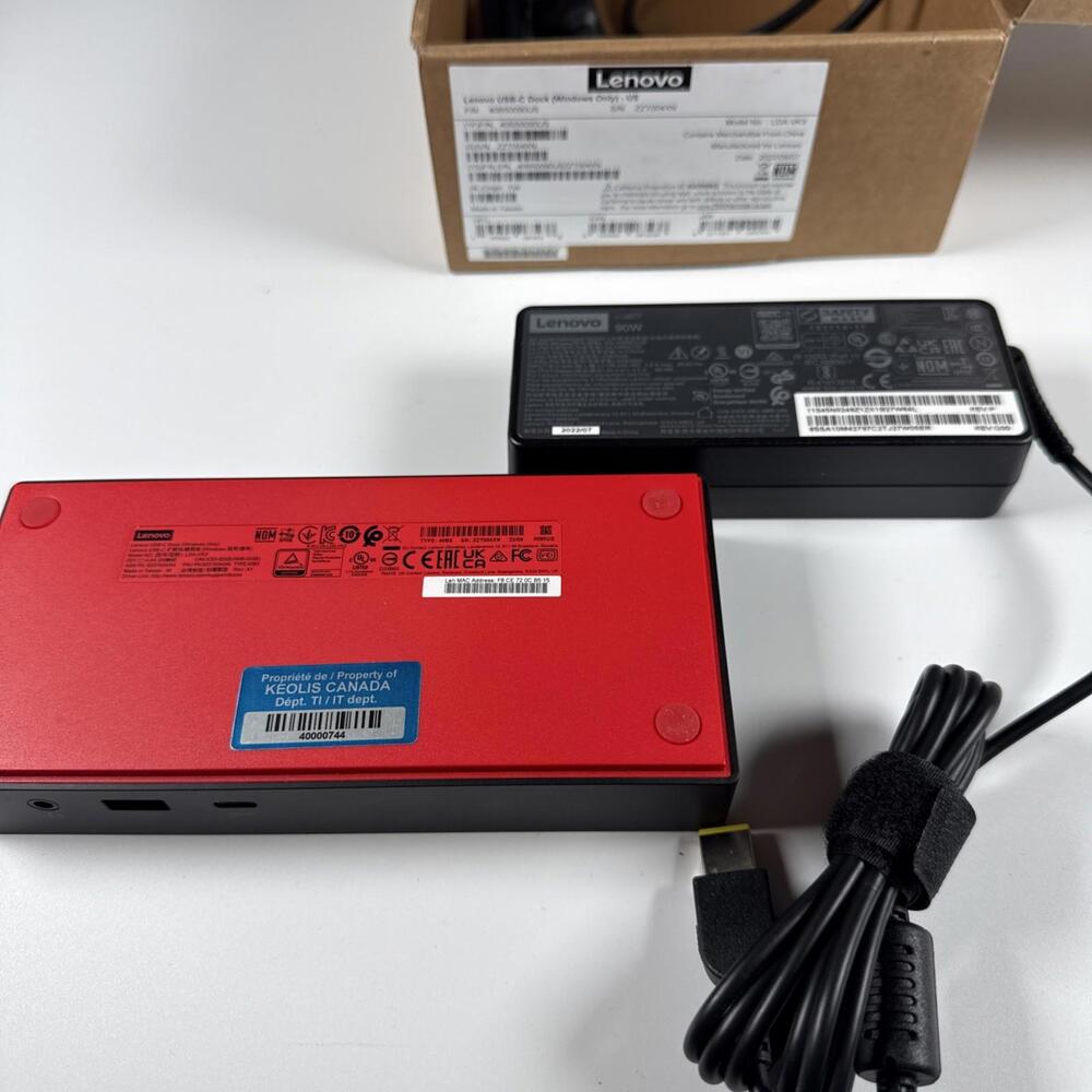 Lenovo USB C Dock LDA-VK3 (Windows Only)